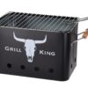 PROGARDEN Gril přenosný piknikový GRILL KING černá KO-C80901060