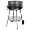 PROGARDEN Gril na dřevěné uhlí kruhový VAGGAN 82 cm KO-C80901240