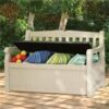 Keter Zahradní lavice Keter Eden Garden Bench 265L béžová KT-610300 - Image 3