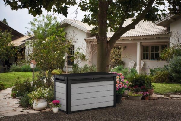 Keter Zahradní box Keter Denali DuoTech 380L šedý KT-610050 - Image 2