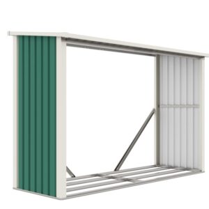 G21 Přístřešek na dřevo G21 WOH 335 - 242 x 89 cm, zelený G21-63900502