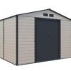 G21 Zahradní domek G21 GAH 706 - 277 x 255 cm, béžovo šedý G21-6390065