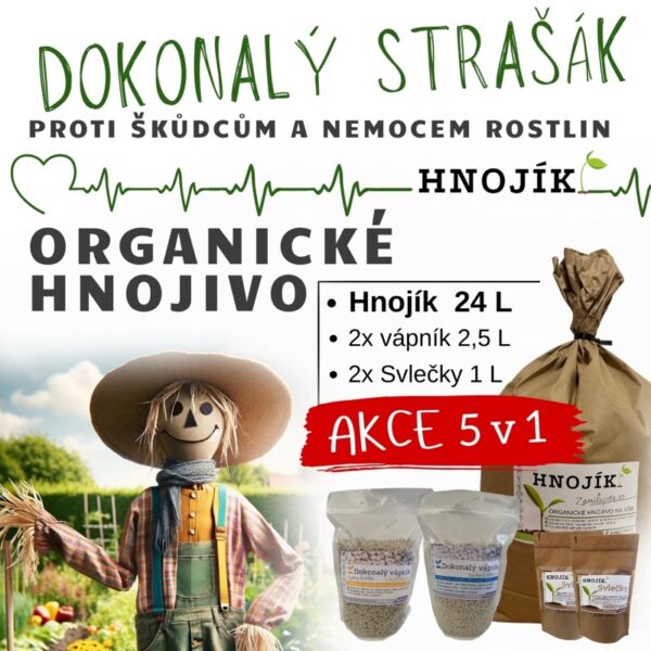 Výživový super set - mnoho hnojiva, vápníku i svleček