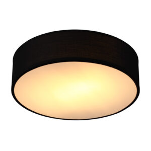 Stropní lampa Ø30cm - černá