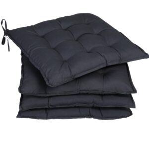 4 x poduška Cozy - antracitová