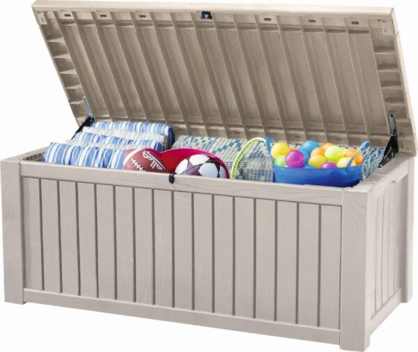 Keter Zahradní box Keter Rockwood 570 L krémový KT-610221 - Image 2