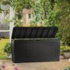 Keter Zahradní box Keter Samoa Rattan Box 270L grafitový KT-610245 - Image 3