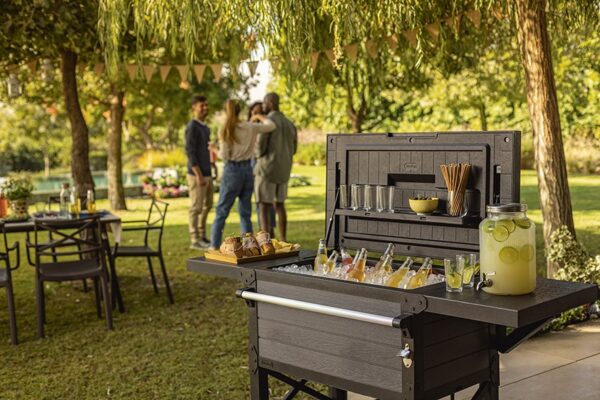Zahradní stůl Keter Patio Cooler šedý - Image 2