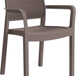 Keter Plastová židle Keter Samanna capuccino KT-610154