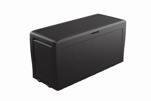 Keter Zahradní box Keter Samoa Rattan Box 270L grafitový KT-610245