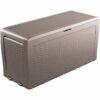 Keter Zahradní box Keter Samoa Rattan Box 270L cappuccino KT-610247