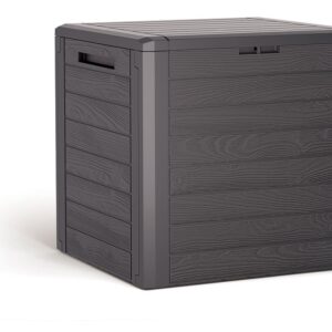 Zahradní box Prosperplast WOODEBOX hnědý 140L