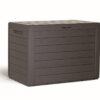 Zahradní box Prosperplast WOODEBOX hnědý 190L