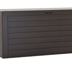 Zahradní box Prosperplast WOODEBOX hnědý 280L