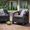 Keter Zahradní nábytek Keter Corfu duo set dvou křesel grafitový KT-610347 - Image 3