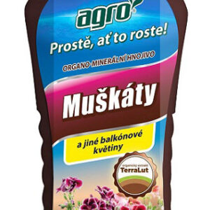 AGRO CS AGRO Organo-minerální kapalné hnojivo na muškáty 1 l