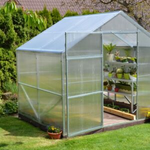 Zahradní skleník LANITPLAST DOMIK 2,6 x 2 m PC 4 mm LG2552