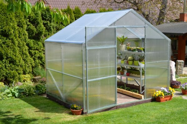 Zahradní skleník LANITPLAST DOMIK 2,6 x 2 m PC 8 mm LG2567 - Image 2
