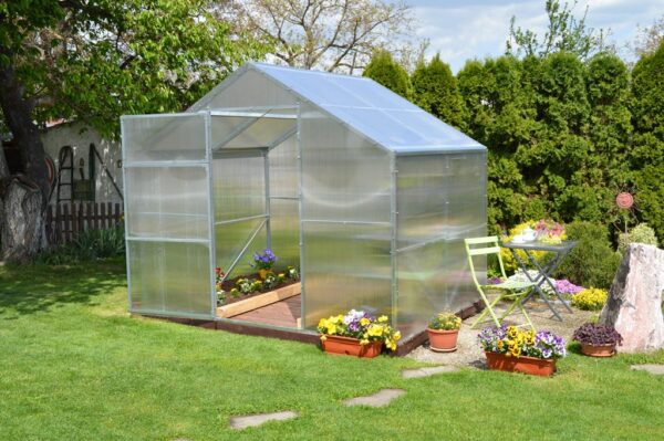 Zahradní skleník LANITPLAST DOMIK 2,6 x 2 m PC 8 mm LG2567 - Image 5