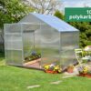 Zahradní skleník LANITPLAST DOMIK 2,6 x 6 m PC 10 mm LG2572
