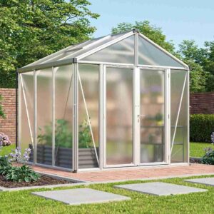 skleník VITAVIA ZEUS COMFORT 6200 PC 16 mm stříbrný LG3707