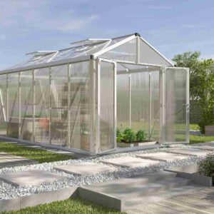 skleník VITAVIA ZEUS COMFORT 11900 PC 10 mm stříbrný LG274
