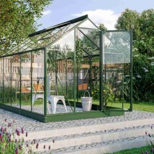 skleník VITAVIA TRITON 6200 čiré sklo 3 mm zelený LG3686