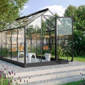 skleník VITAVIA TRITON 6200 čiré sklo 3 mm černý LG3685