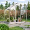 skleník VITAVIA TRITON 2500 čiré sklo 3 mm stříbrný LG3650
