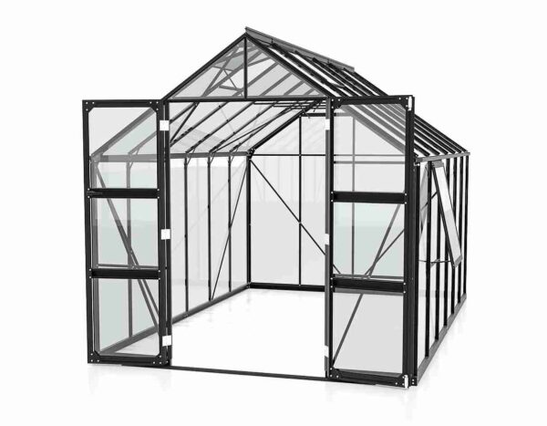skleník VITAVIA OLYMP 9900 čiré sklo 3 mm černý LG3813 - Image 2