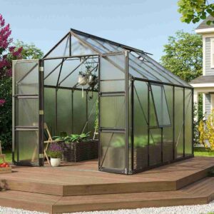 skleník VITAVIA OLYMP 8300 PC 6 mm černý  LG3791