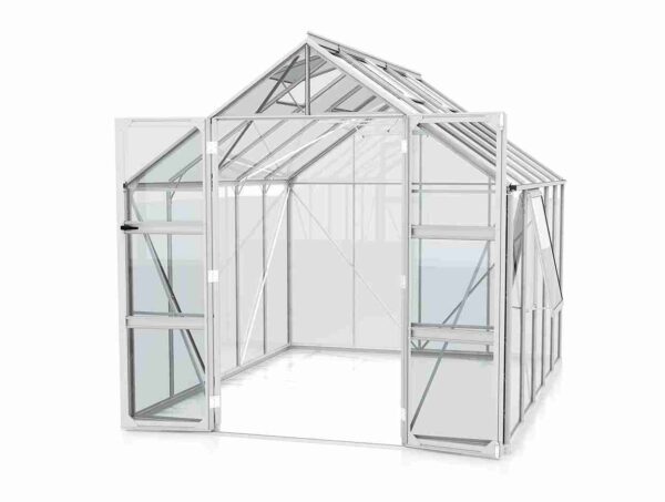 skleník VITAVIA OLYMP 8300 čiré sklo 3 mm stříbrný LG3809 - Image 2