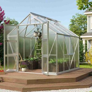 skleník VITAVIA OLYMP 6700 PC 6 mm stříbrný LG3785