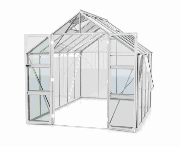 skleník VITAVIA OLYMP 6700 čiré sklo 3 mm stříbrný LG3806 - Image 2