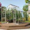 skleník VITAVIA OLYMP 6700 čiré sklo 3 mm stříbrný LG3806