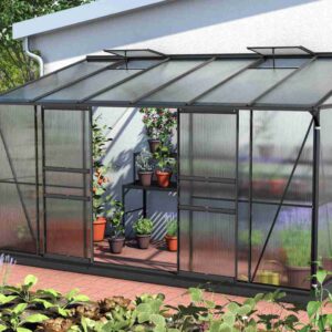 skleník VITAVIA IDA 7800 PC 6 mm černý LG3553