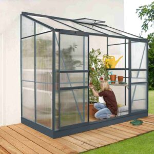 skleník VITAVIA IDA 3300 PC 6 mm černý LG3594