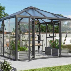 zahradní skleník VITAVIA FORTUNA černý LG3723