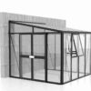 skleník VITAVIA ATHENA 7000 sklo 3 mm + PC 10 mm černý LG3831 - Image 4
