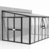skleník VITAVIA ATHENA 11900 sklo 3 mm + PC 10 mm černý LG3840 - Image 4