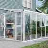 skleník VITAVIA ATHENA 10200 sklo 3 mm + PC 10 mm bílý LG3838
