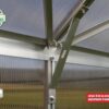 Polykarbonátový skleník VITAVIA URANUS 8300, PC 4 mm, stříbrný LG182 - Image 3