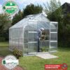 Polykarbonátový skleník VITAVIA URANUS 6700, PC 6 mm, stříbrný LG185