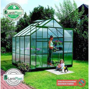 Polykarbonátový skleník VITAVIA URANUS 6700, PC 6 mm, zelený LG583