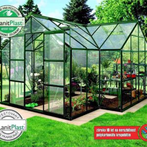 Polykarbonátový skleník VITAVIA SIRIUS, PC 4 mm, zelený LG630