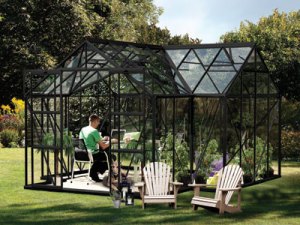 Polykarbonátový skleník VITAVIA SIRIUS, PC 6 mm, černý LG633 - Obrázek 3