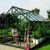 Skleník ze skla VITAVIA URANUS 9900, čiré sklo 3 mm, zelený LG1042 - Image 2