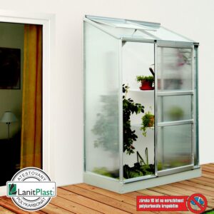 Polykarbonátový skleník VITAVIA IDA 900, PC 6 mm, stříbrný LG220