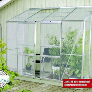 Polykarbonátový skleník VITAVIA IDA 3300, PC 6 mm, stříbrný LG222