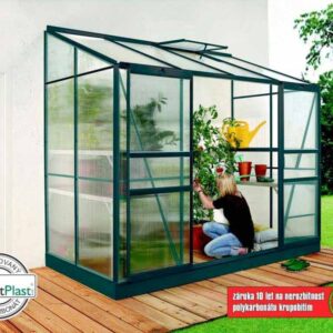Polykarbonátový skleník VITAVIA IDA 3300, PC 6 mm, zelený LG567